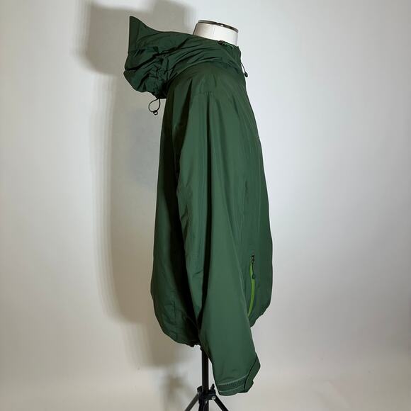 Lands End Green Insulated Primaloft Winter Coat Mens Size Medium M 38-40 Skiing - Picture 2 of 14